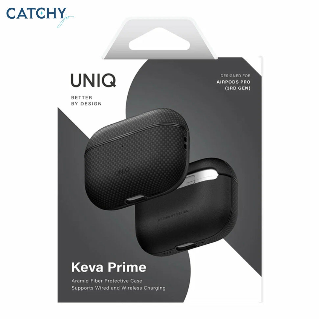 UNIQ KEVA Prime Leather AirPods Pro 3 Case