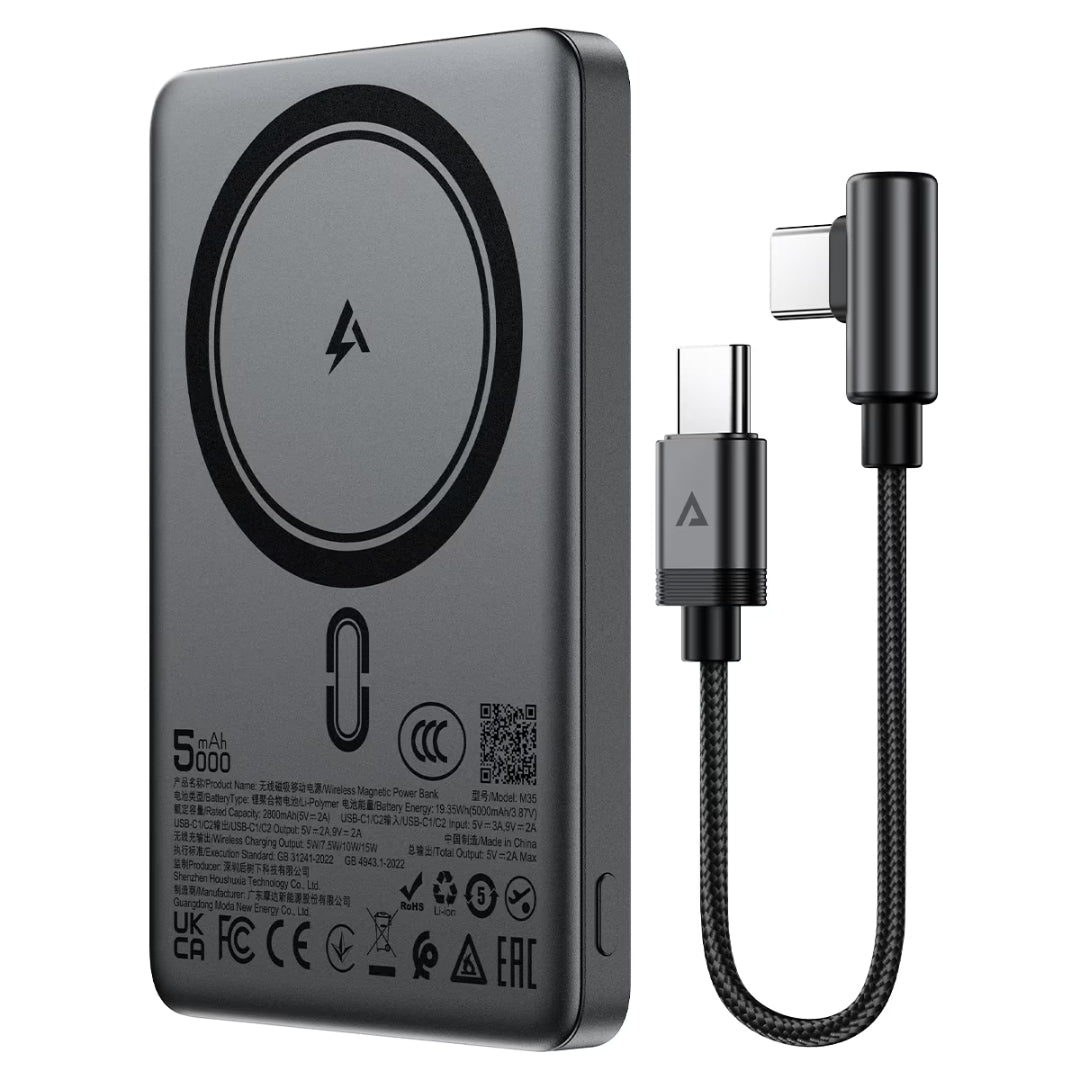 ACEFAST M35 Magnetic Fast Wireless Charge Power Bank (5000mAh)