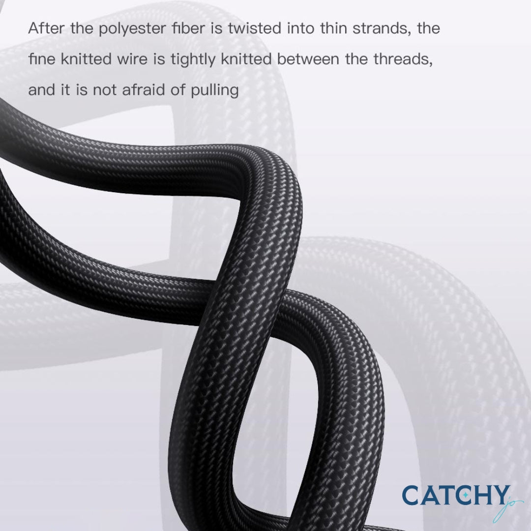 TOTU CB-8 Series Transparent Braided Type-C To Lightning (33W)