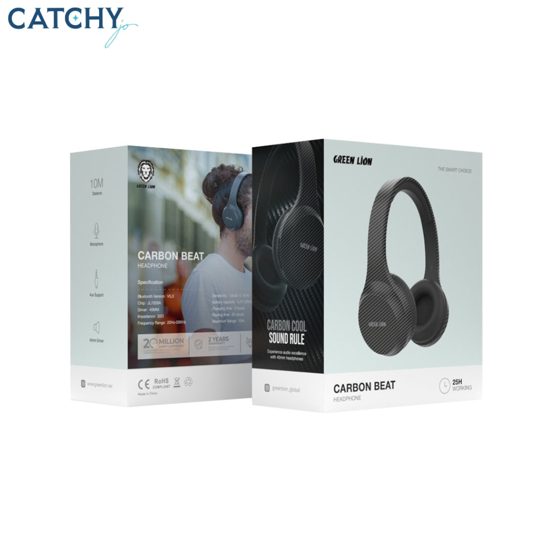 Green Lion Carbon Beat Headset