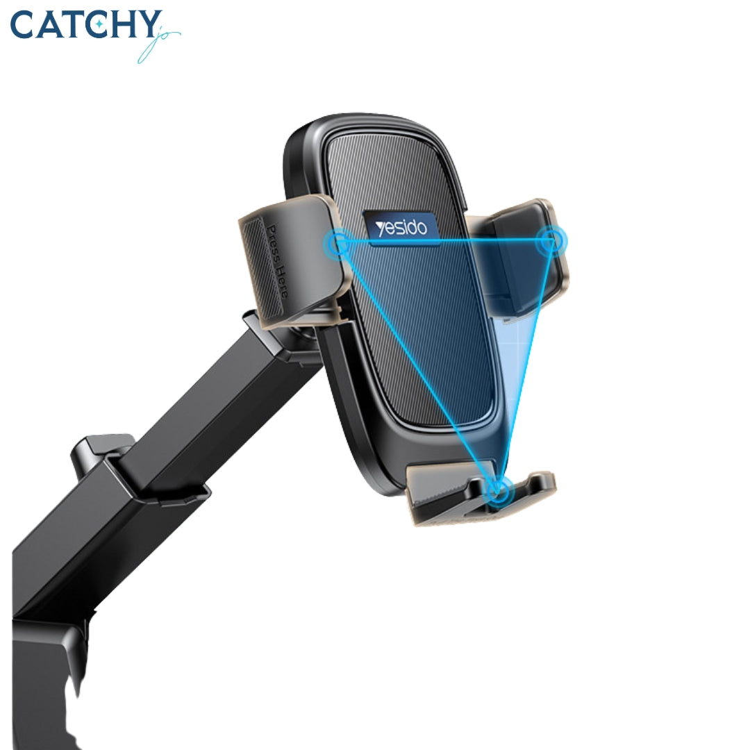 YESIDO C262 Dashboard Spring Clip Car Phone Holder