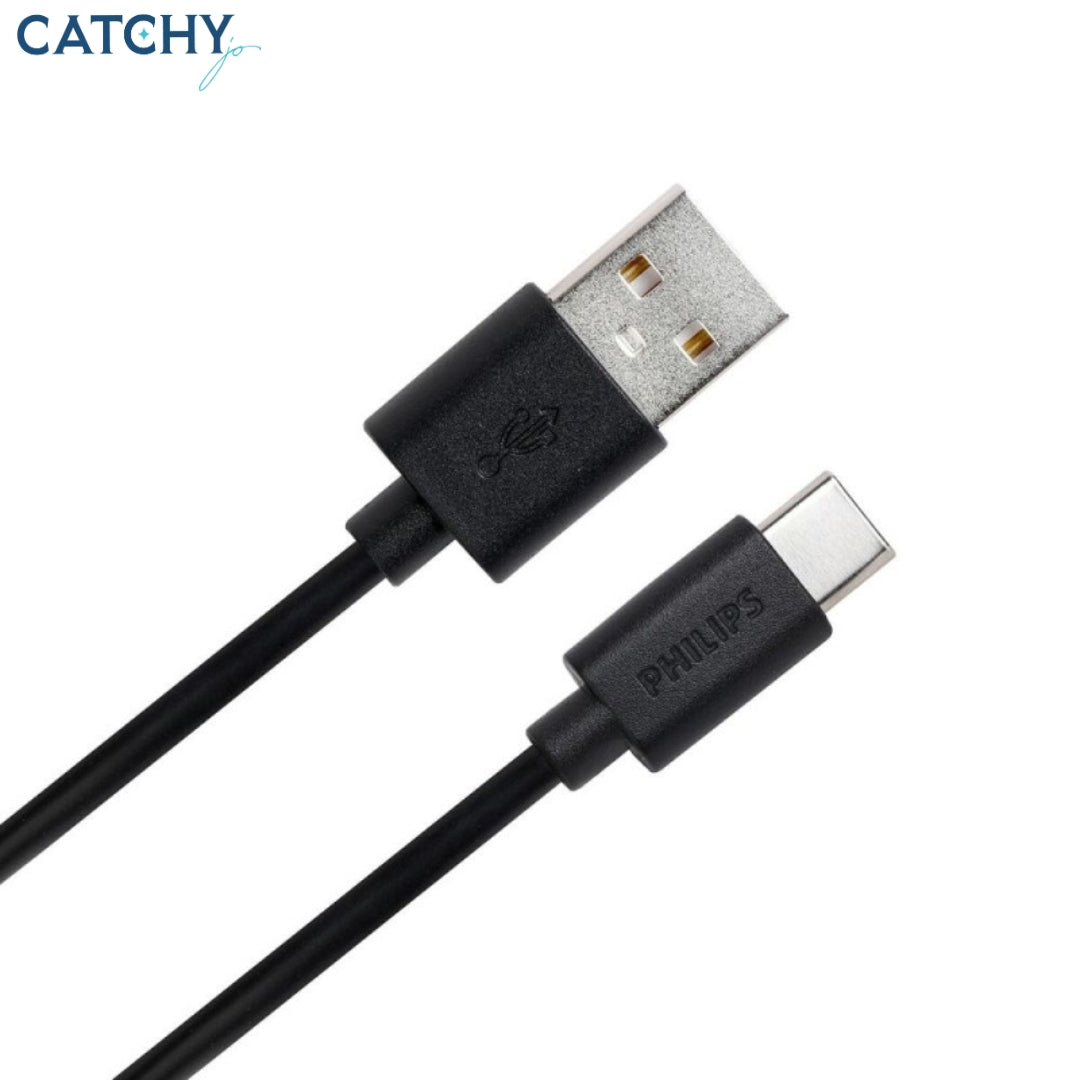 Philips DLC3104A USB-A To USB-C Cable (1.2M)