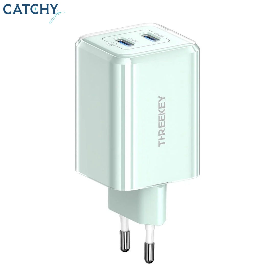 Threekey PD USB-C Fast Wall Charger Charging Adapter (35W)