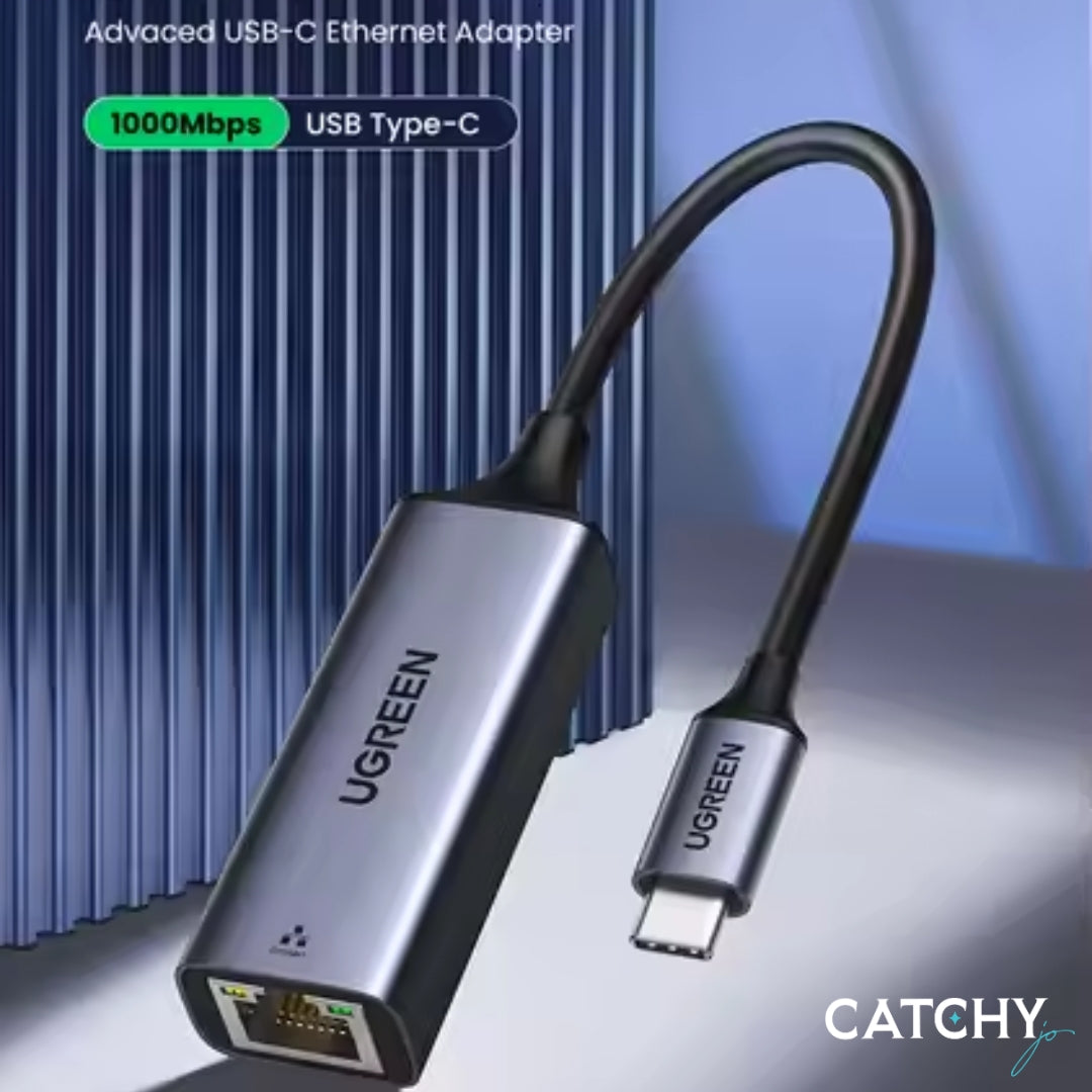 UGREEN محول Type-C إلى RJ45 إيثرنت