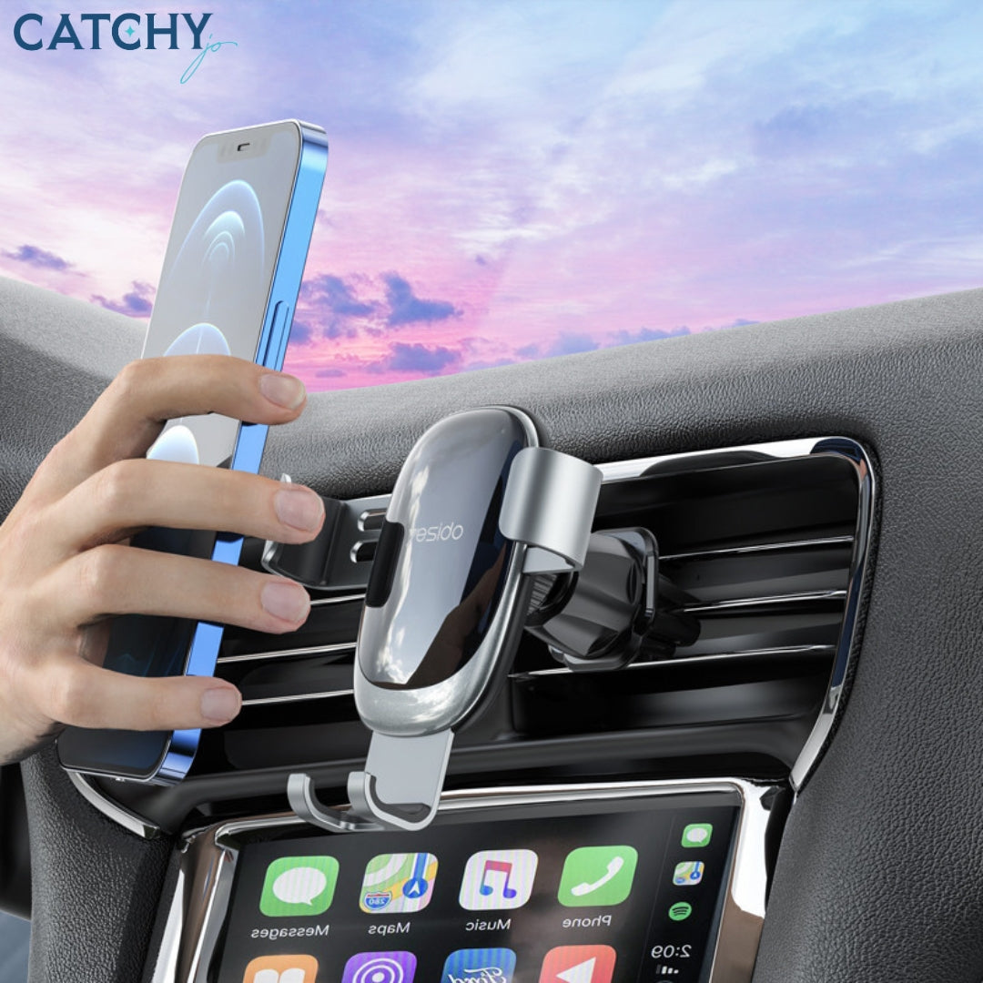 YESIDO C122 Air Vent Clip Gravity Car Phone Holder