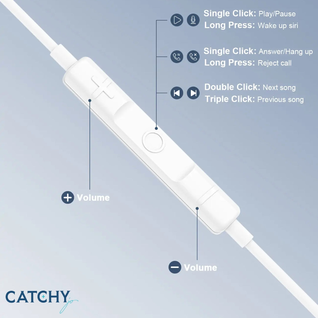 PhonePlanet PP-HF01-C Lightning Wired Headset