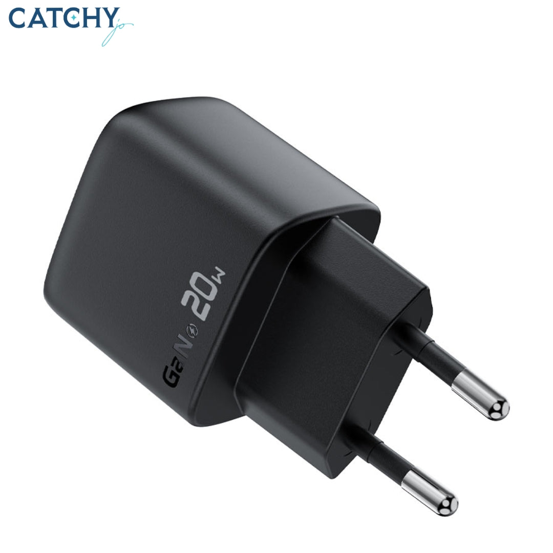 شاحن جداري ACEFAST A113 بمنفذ USB-C محول شحن EU (20W)