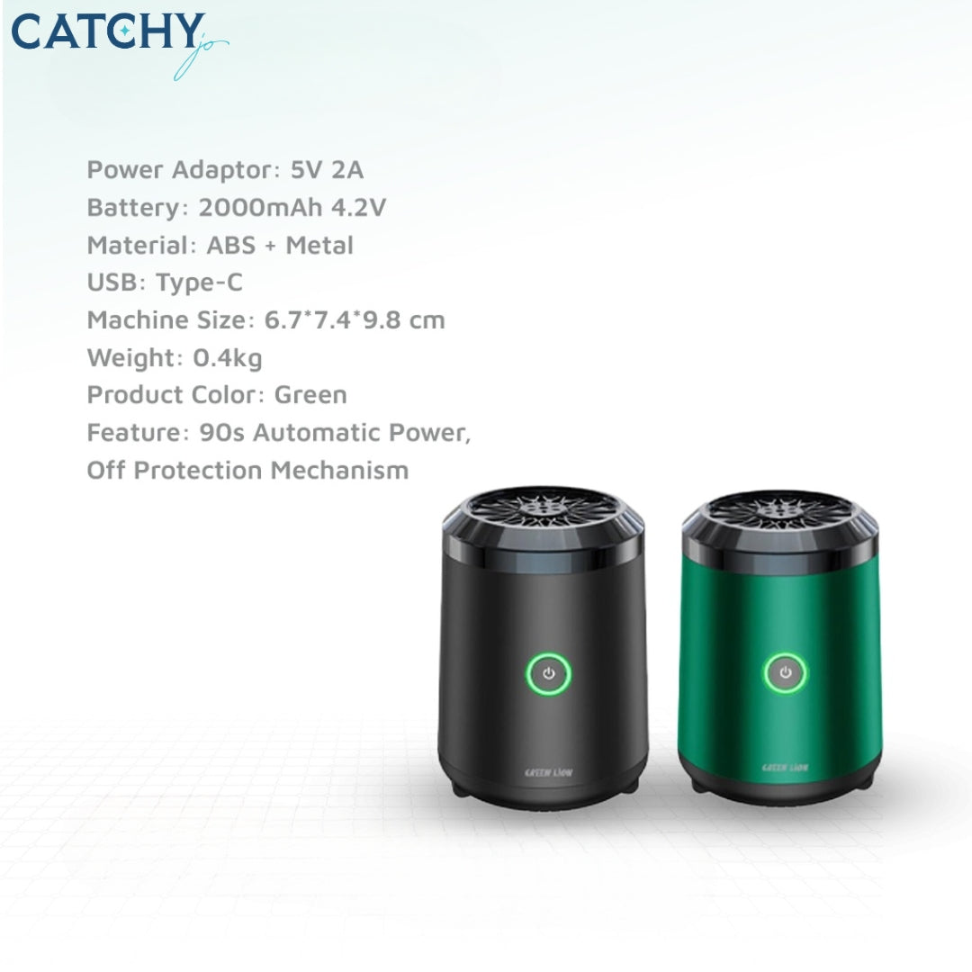 Green Lion Mini Bakhour 2 Incense Burner (2000mAh)