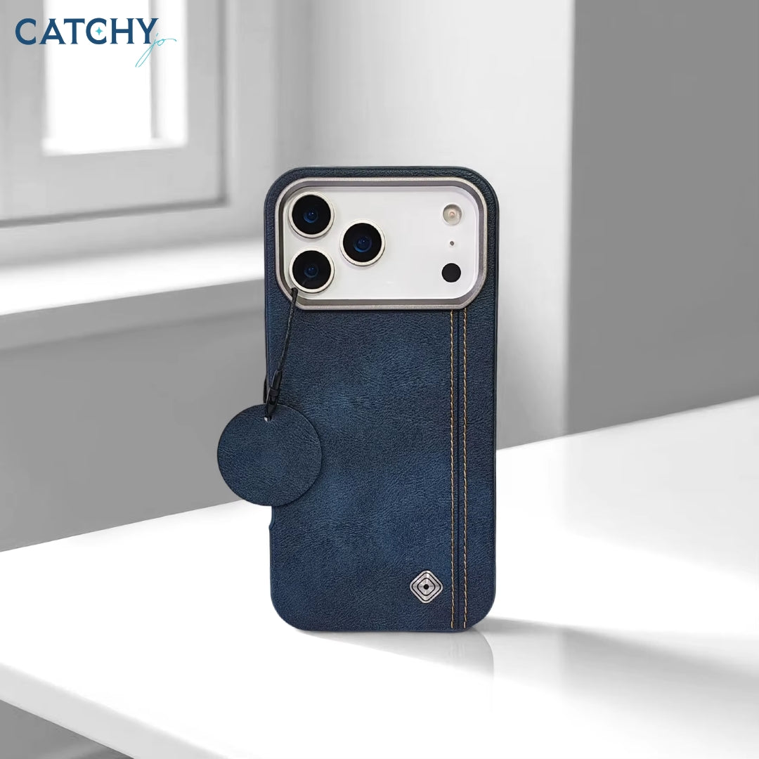 iPhone Luxury Business Artificial Leather Magnetic Case