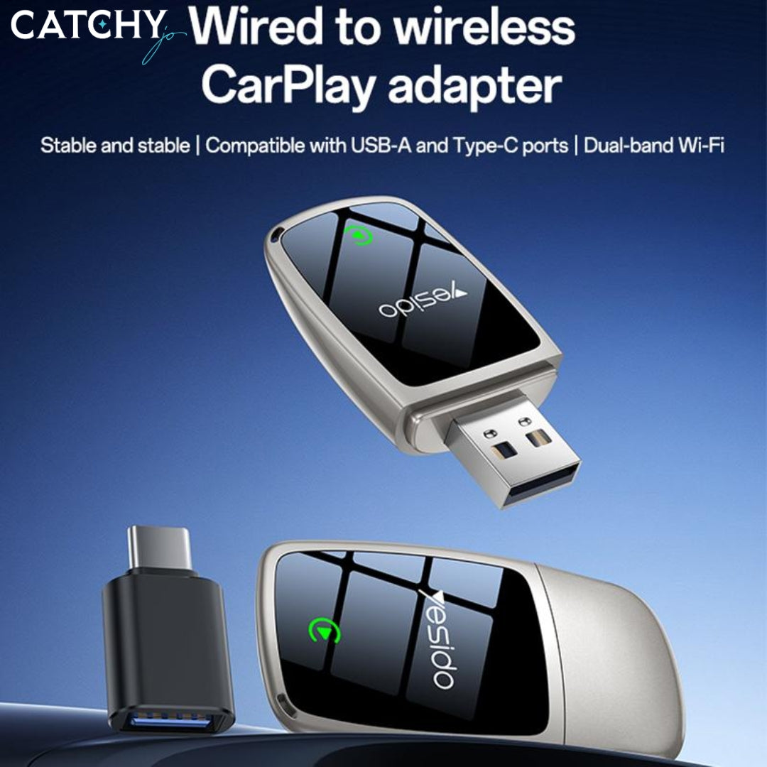 YESIDO KM29 Wired to Wireless CarPlay Converter