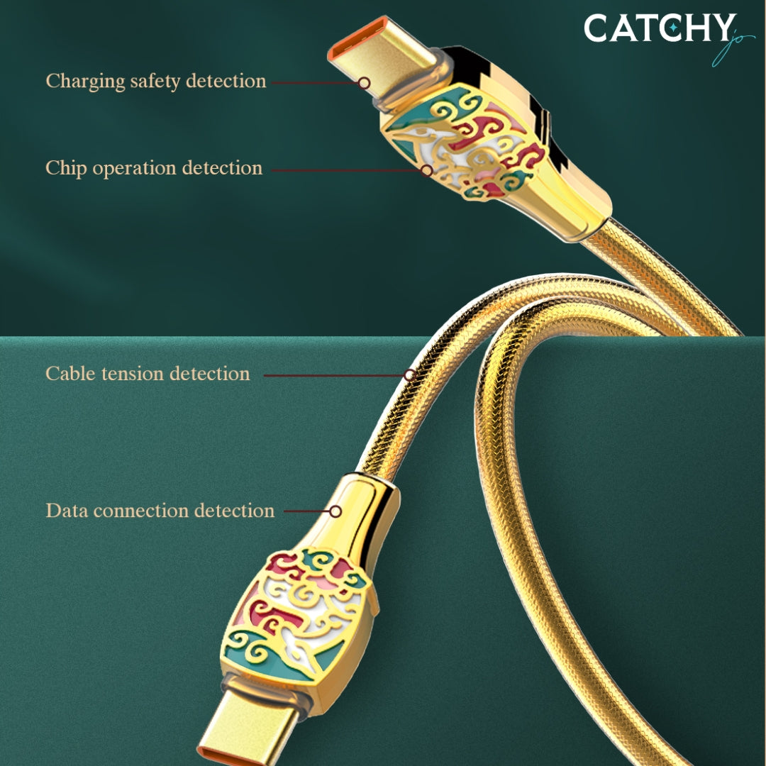 LDNIO LC881C كابل من Type-C إلى Type-C 2M (65W)