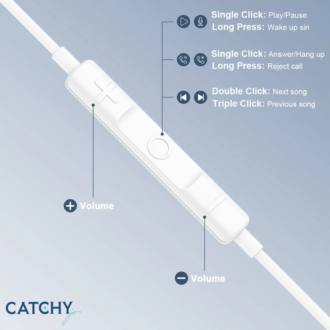 سماعة سلكية Type-C من Phone Planet طراز PP-HF01-C
