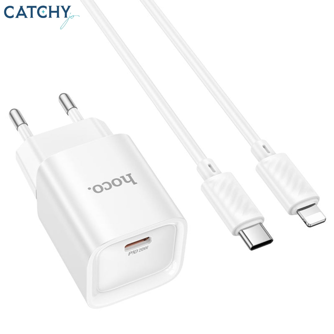 HOCO Wall Charger C146A With Cable 20W (EU)