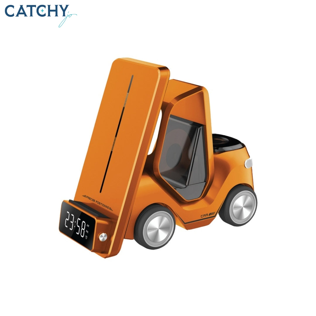 Green Lion Forklift 5 in 1 Wireless Charger Stand