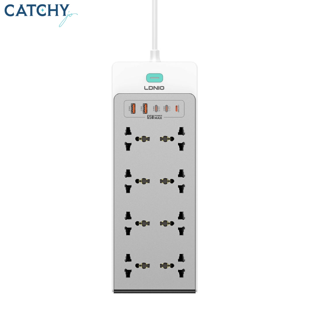 LDNIO SC4 Nitride Gallium Nitride Desktop Power Strip (65W)