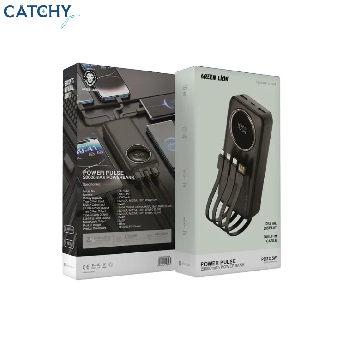 Green Lion Power Pulse Powerbank (30000mAh)