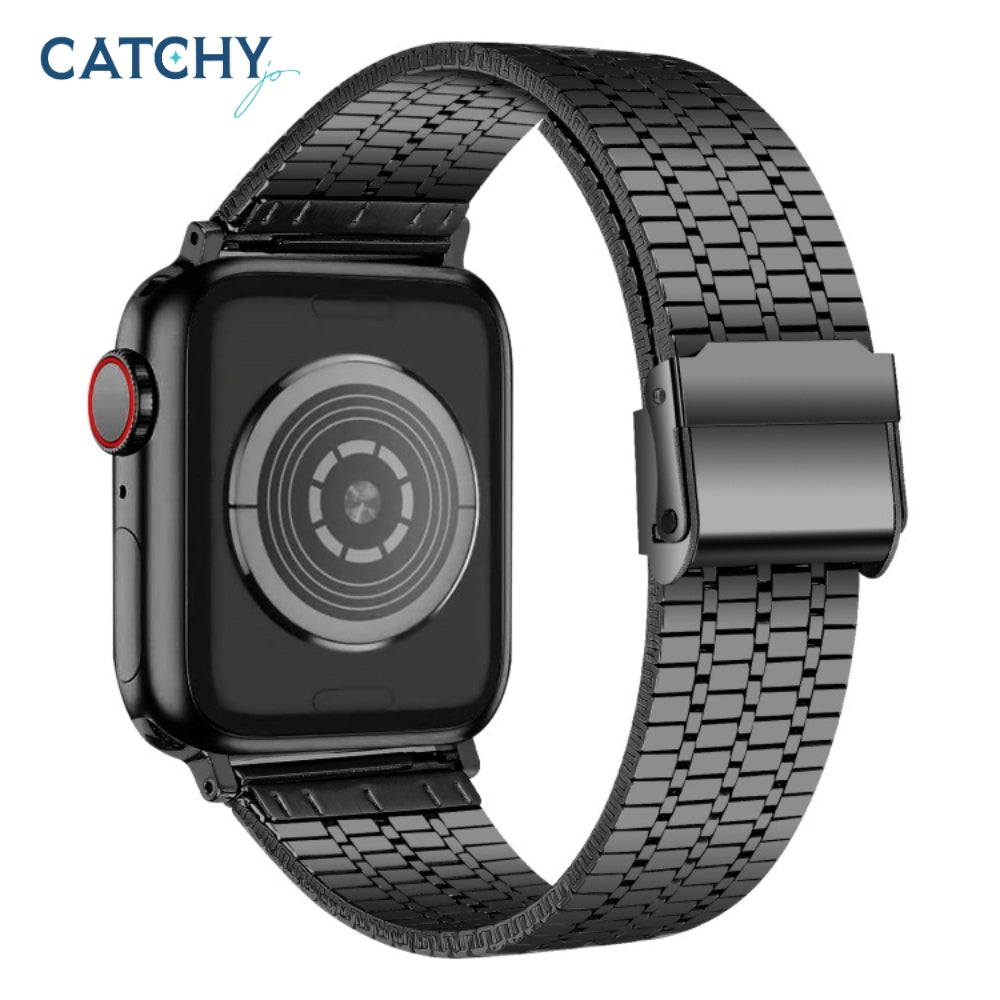 Apple Watch Seven Beads Stainless Steel Band