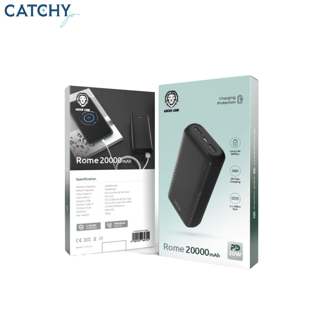 Green Lion Rome Power Bank (20000mAh)