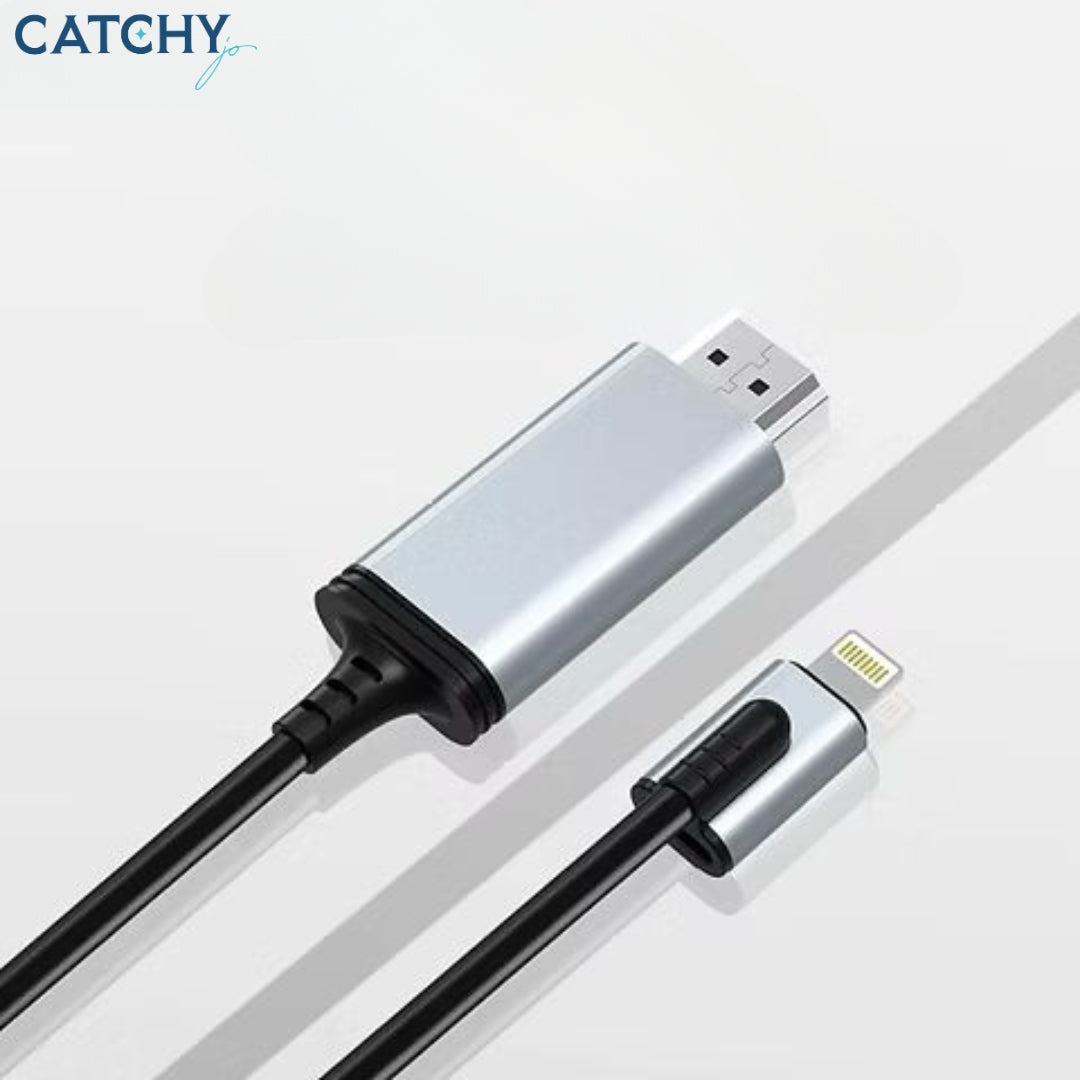 Coteci HDMI To USB-C & Lightning Cable (1.8M)