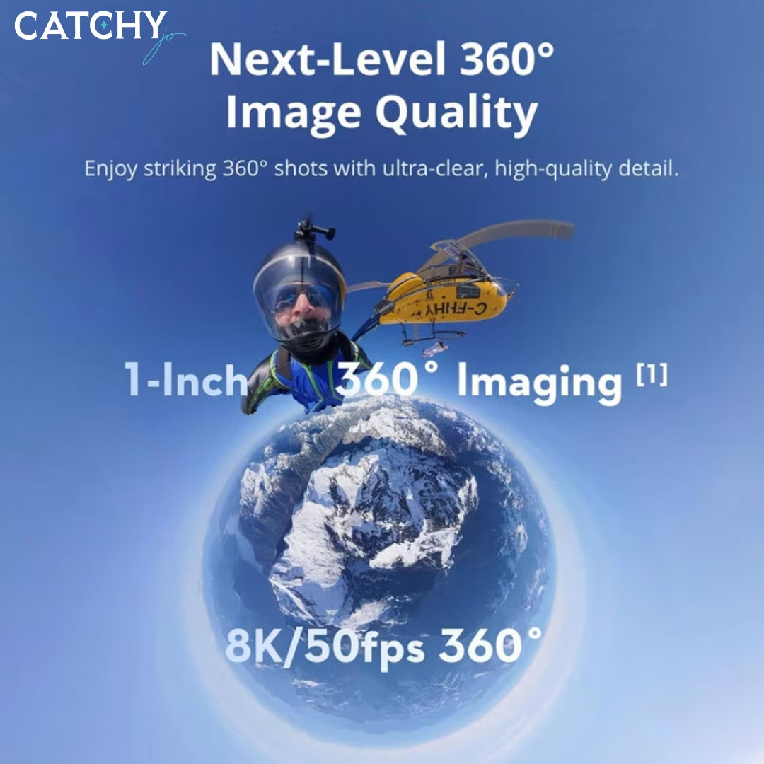 DJI Osmo 360 Adventure Combo 8K 360° Action Camera