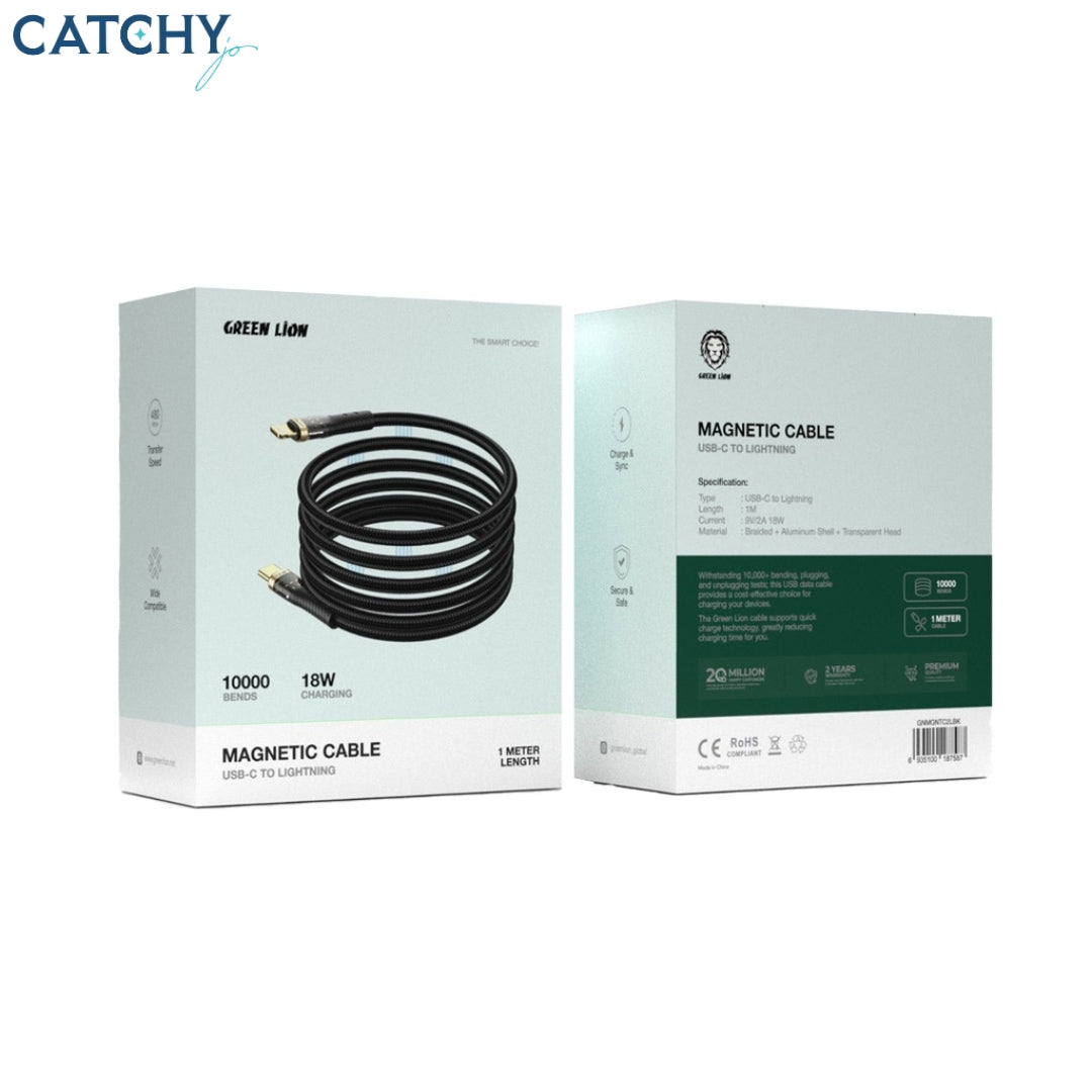Green Lion Magnetic Charging Cable