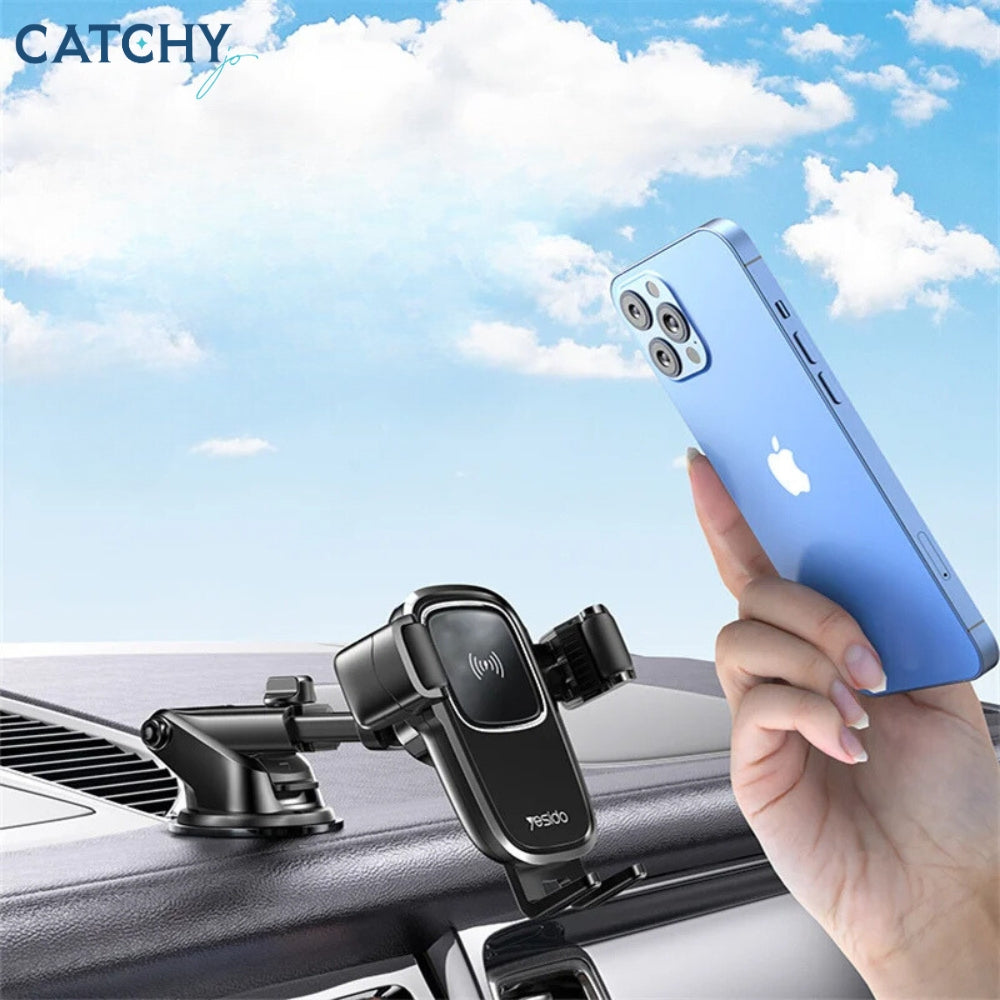 YESIDO C187 Wireless Charging Car Holder