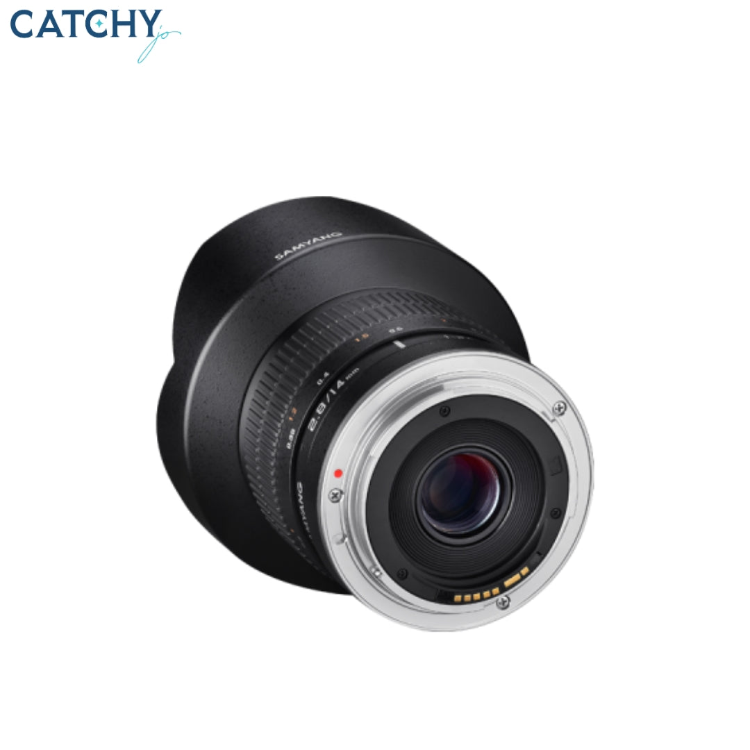 عدسة Samyang 14mm F/2.8 ED AS IF UMC لموخّر Canon EF
