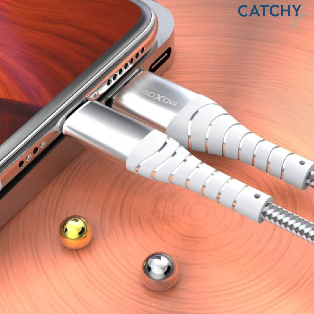 Moxom MX-CB71 USB To Type-C Ultra-Fast Charging Cable (1M)