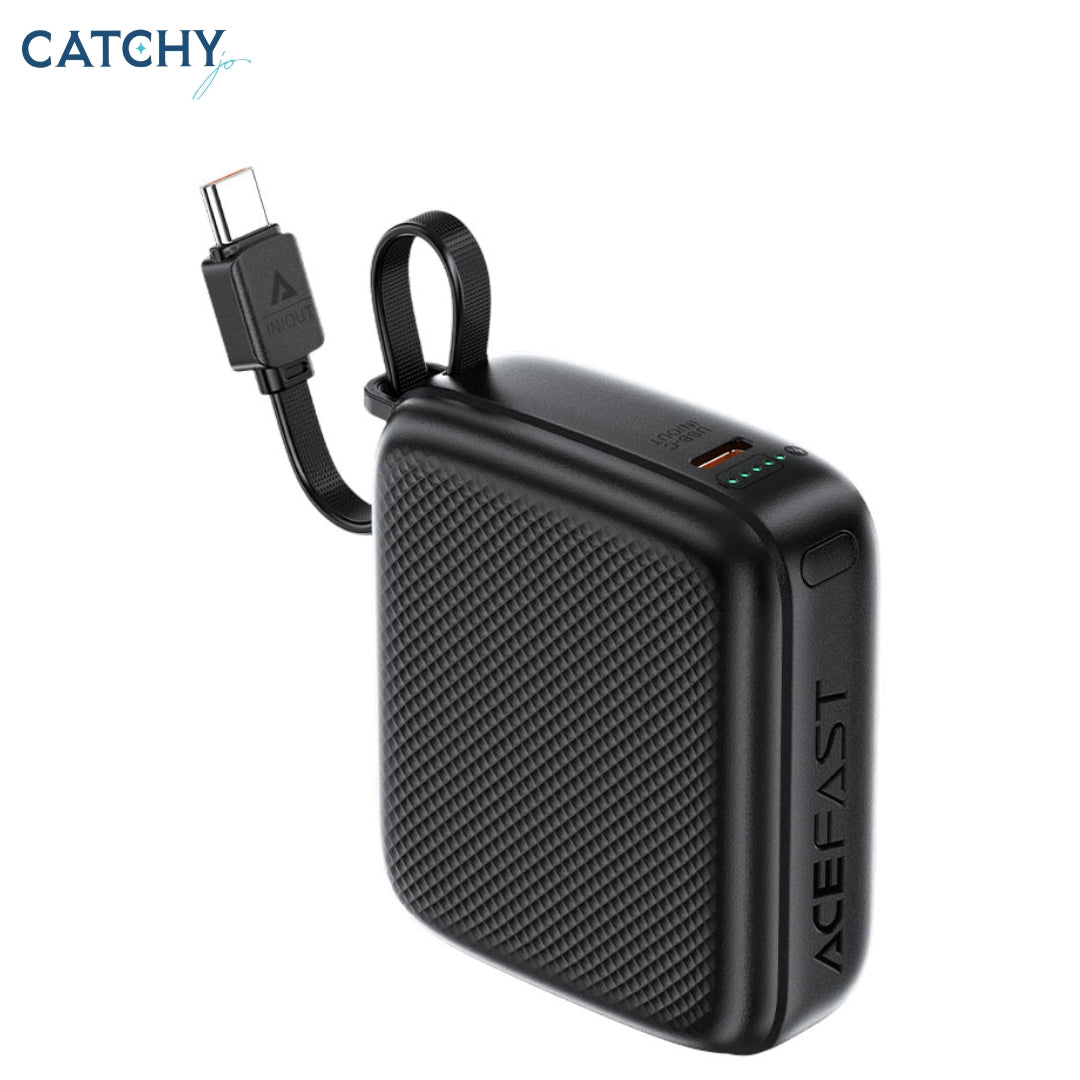 ACEFAST M15 Power Bank With Type-C Cable (10000mAh)