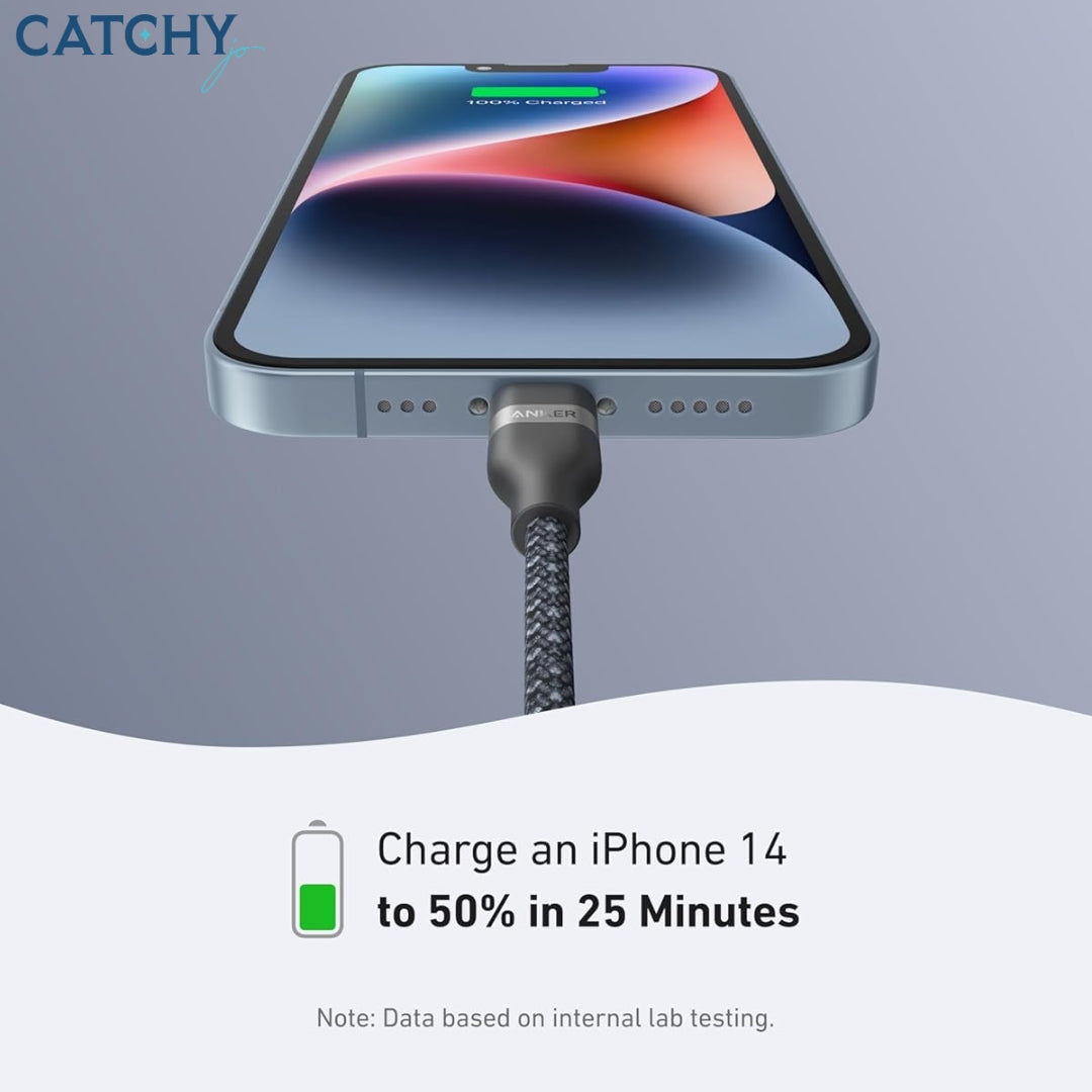 Anker USB-C To Lightning Cable 60W (3FT)