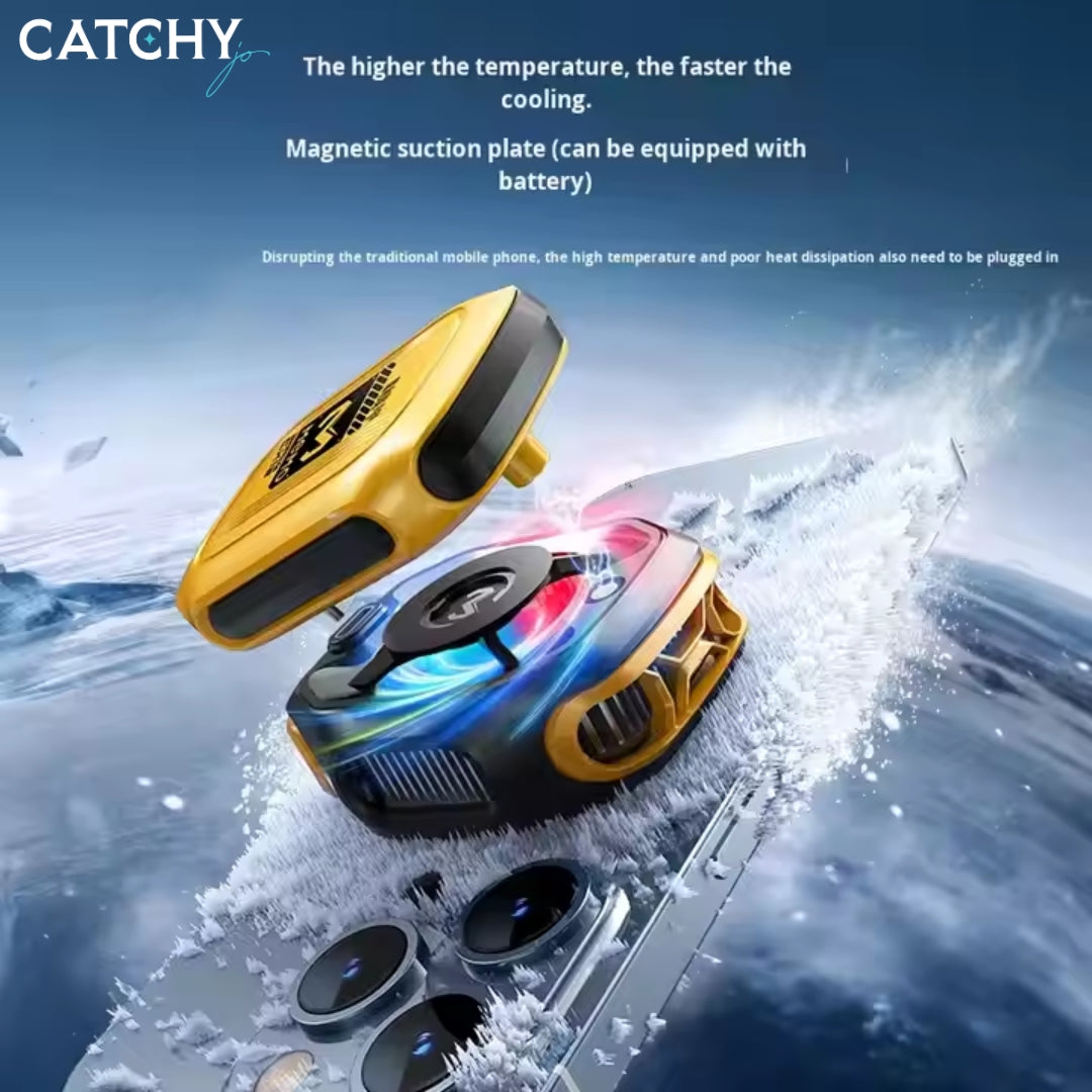 MEMO CX12 Mobile Phone Cooler Radiator With Digital Display&Battery