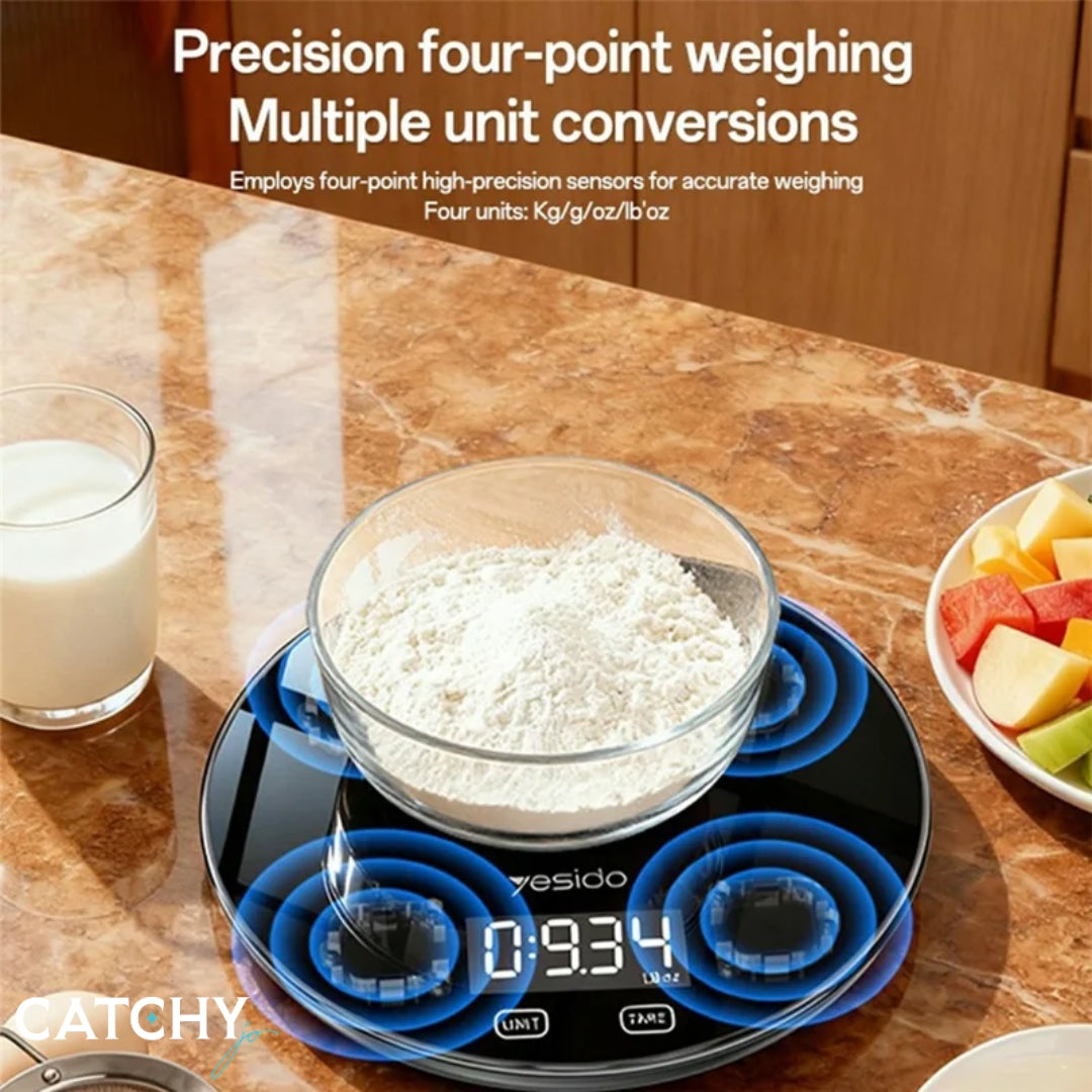 YESIDO MG43 Kitchen Digital Scale (5000g Capacity)