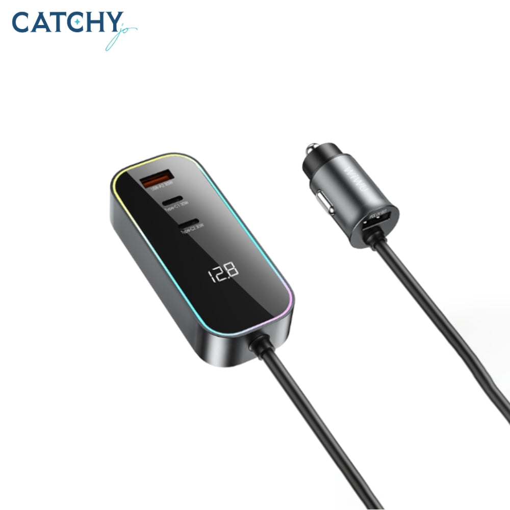 WiWU Fast Car Charger Multi-Port (120W)