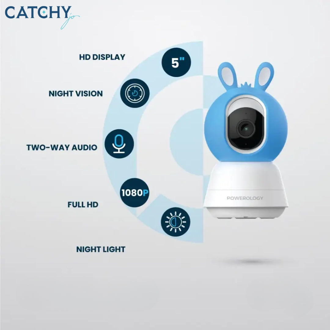 Powerology Monitor & App Baby Camera