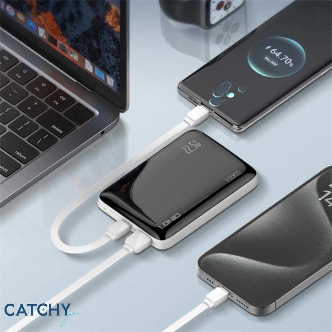 LDNIO PQ25 Fast Charging Power Bank (10000mAh)