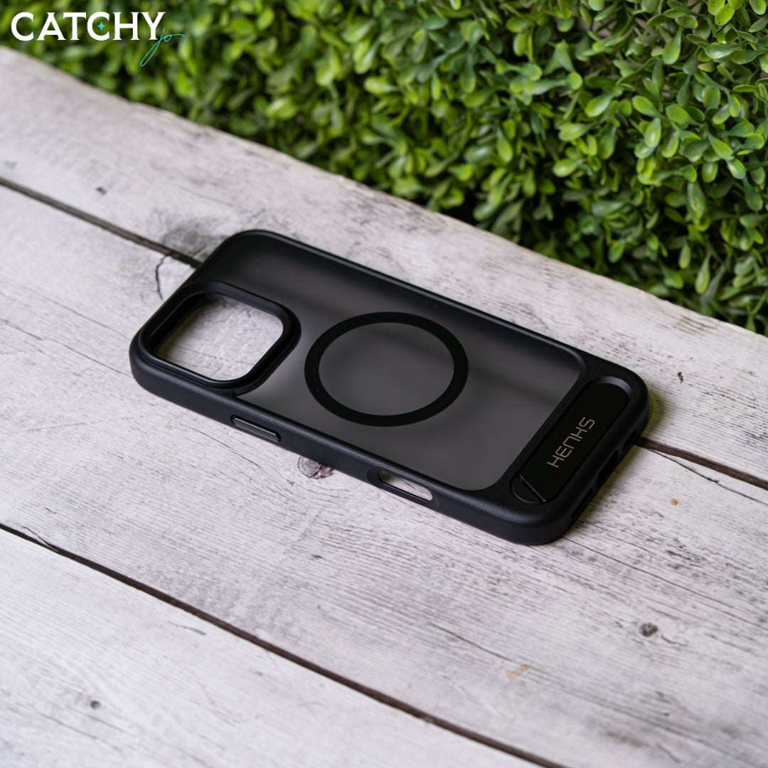 HENKS iPhone MagSafe Case With Kick Stand