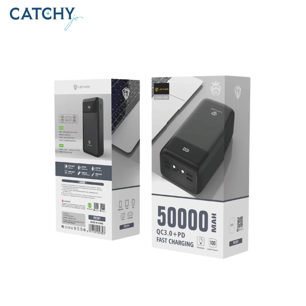 LENYES PX591 Powerbank (50000mAh)