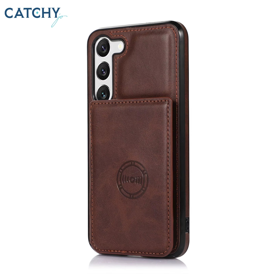 Samsung Luxury PU Leather Detachable Wallet With Card Bag Case