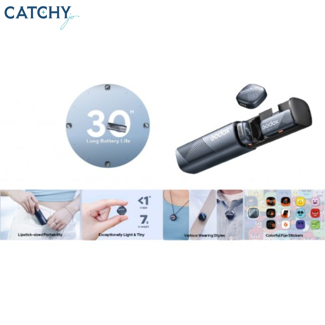 Godox Cube-S 2.4GHz Wireless Microphone System