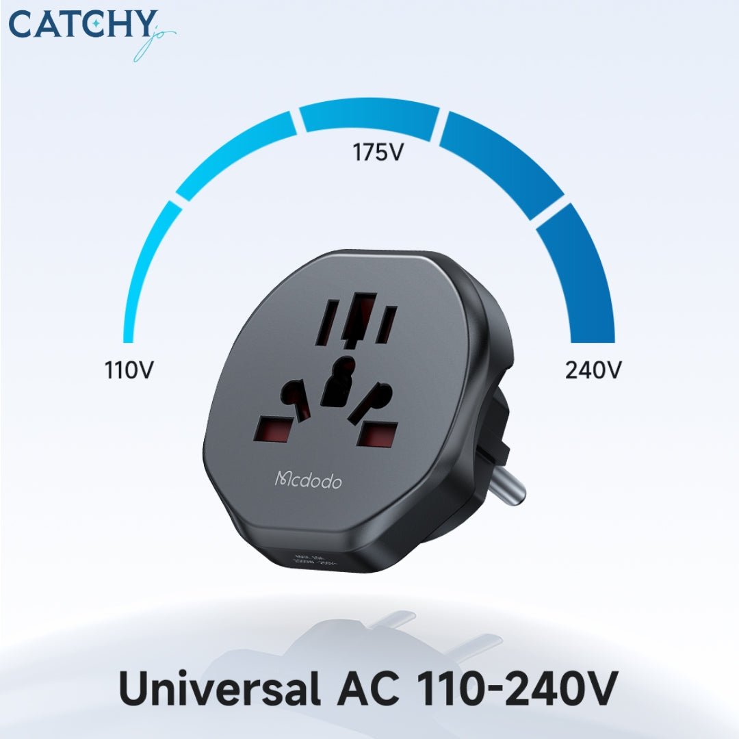 MCDODO CP-4550 Universal Travel Adapter (EU Plug)