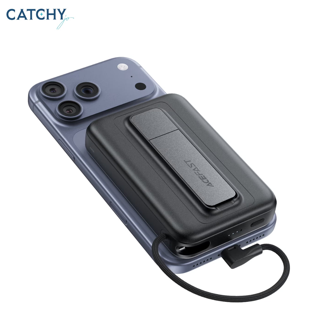 ACEFAST M24 Wireless Power Bank With Holder & Type-C Cable (10000mAh)