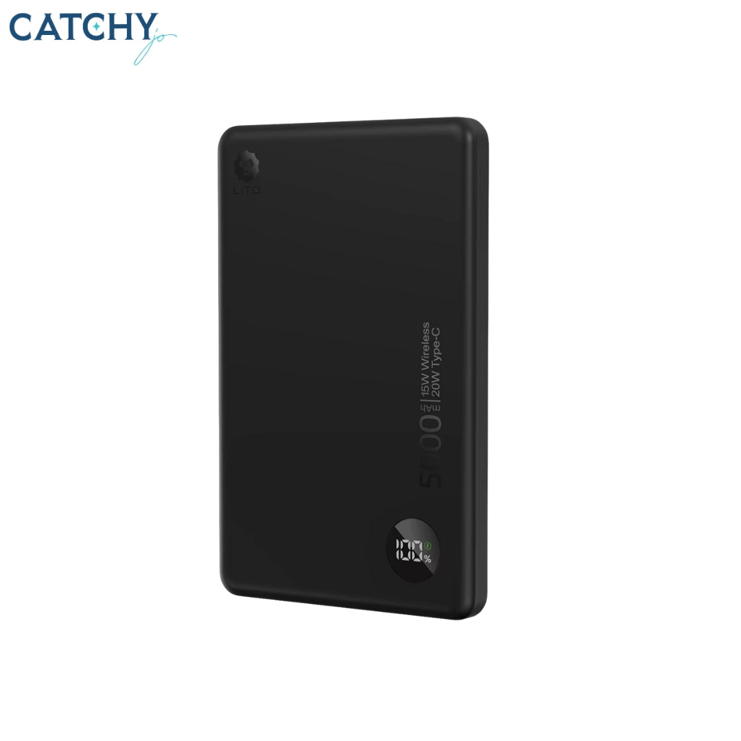 LITO LP08 Small Portable Magnetic Wireless Power Bank