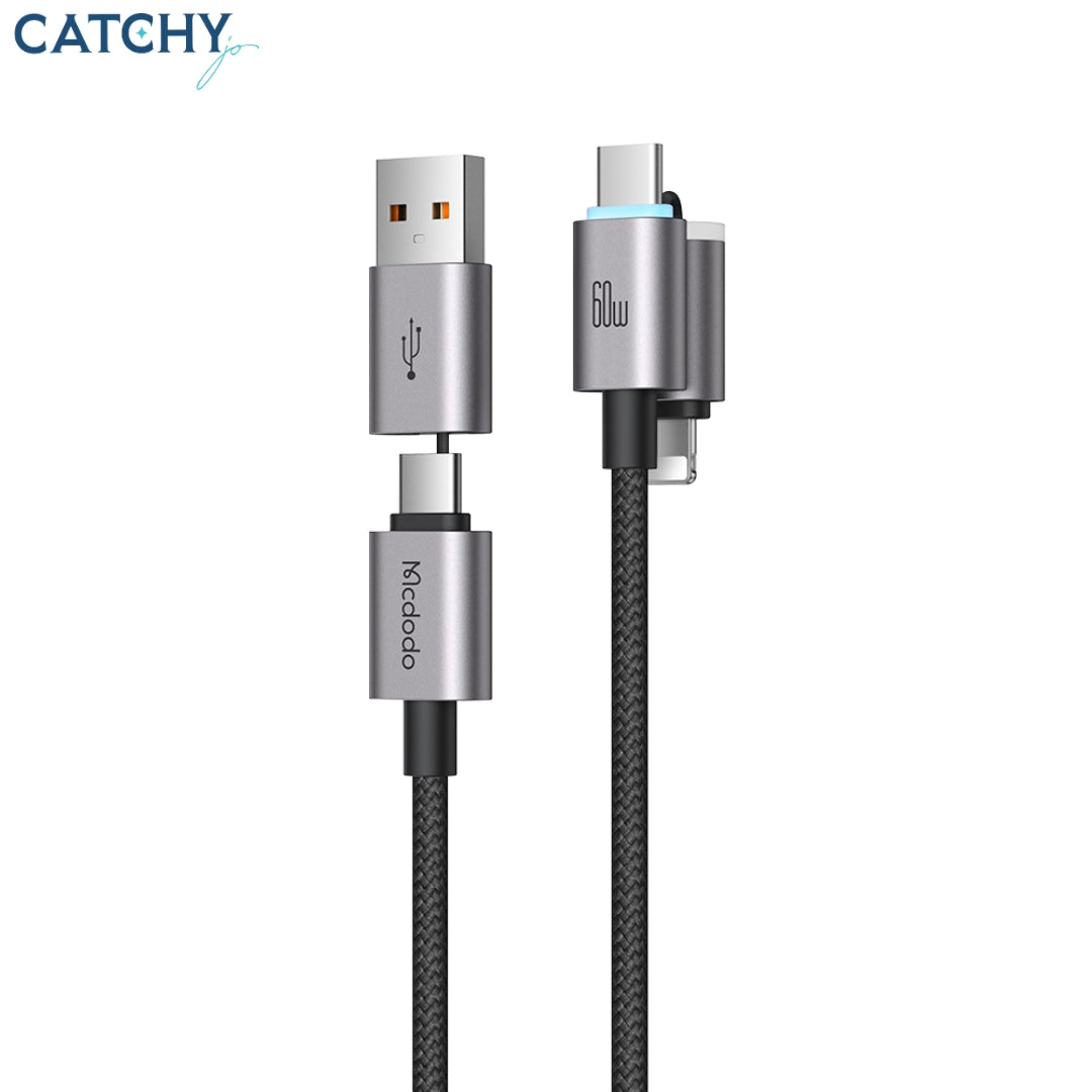 MCDODO كابل MagTidy Travle 4-in-1 (60W)