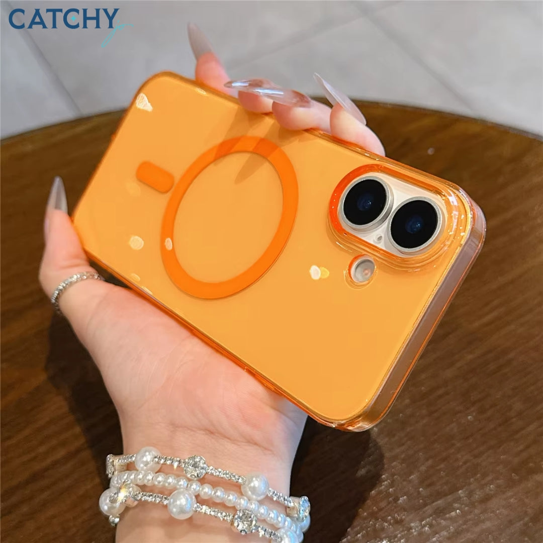 iPhone Crystal Colorful Magnetic Hard Case