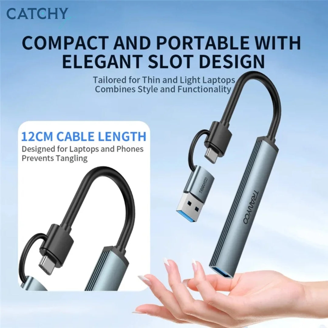 TRANYOO HB11-AC Multifunction Expansion Hub