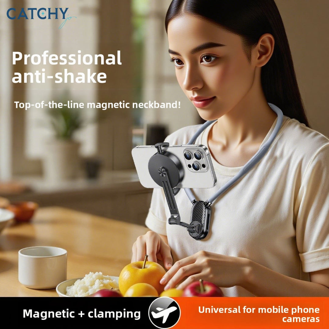 Magnetic Neck Phone Holder