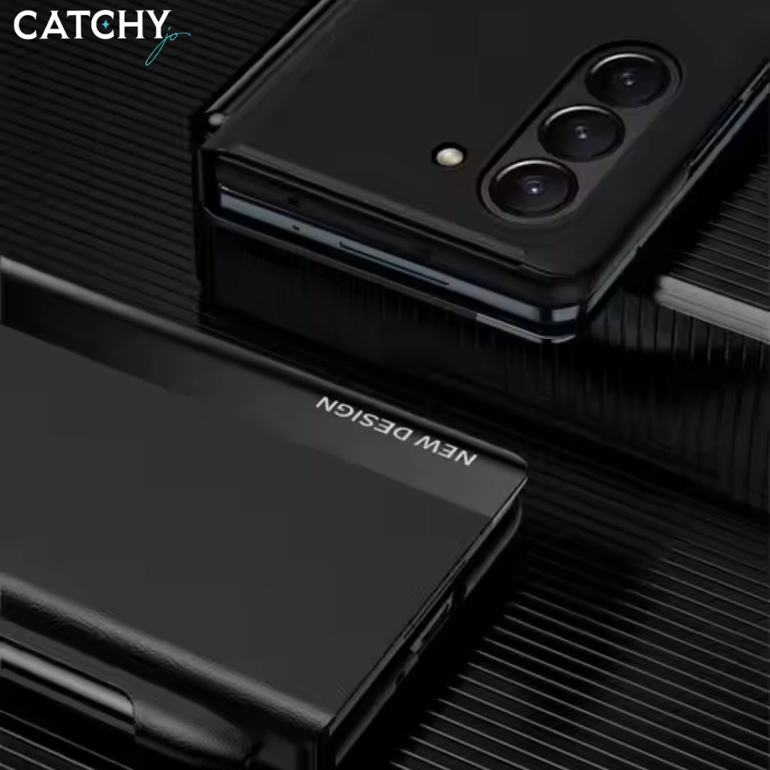 Business Style Samsung Leather Smart Case With pen