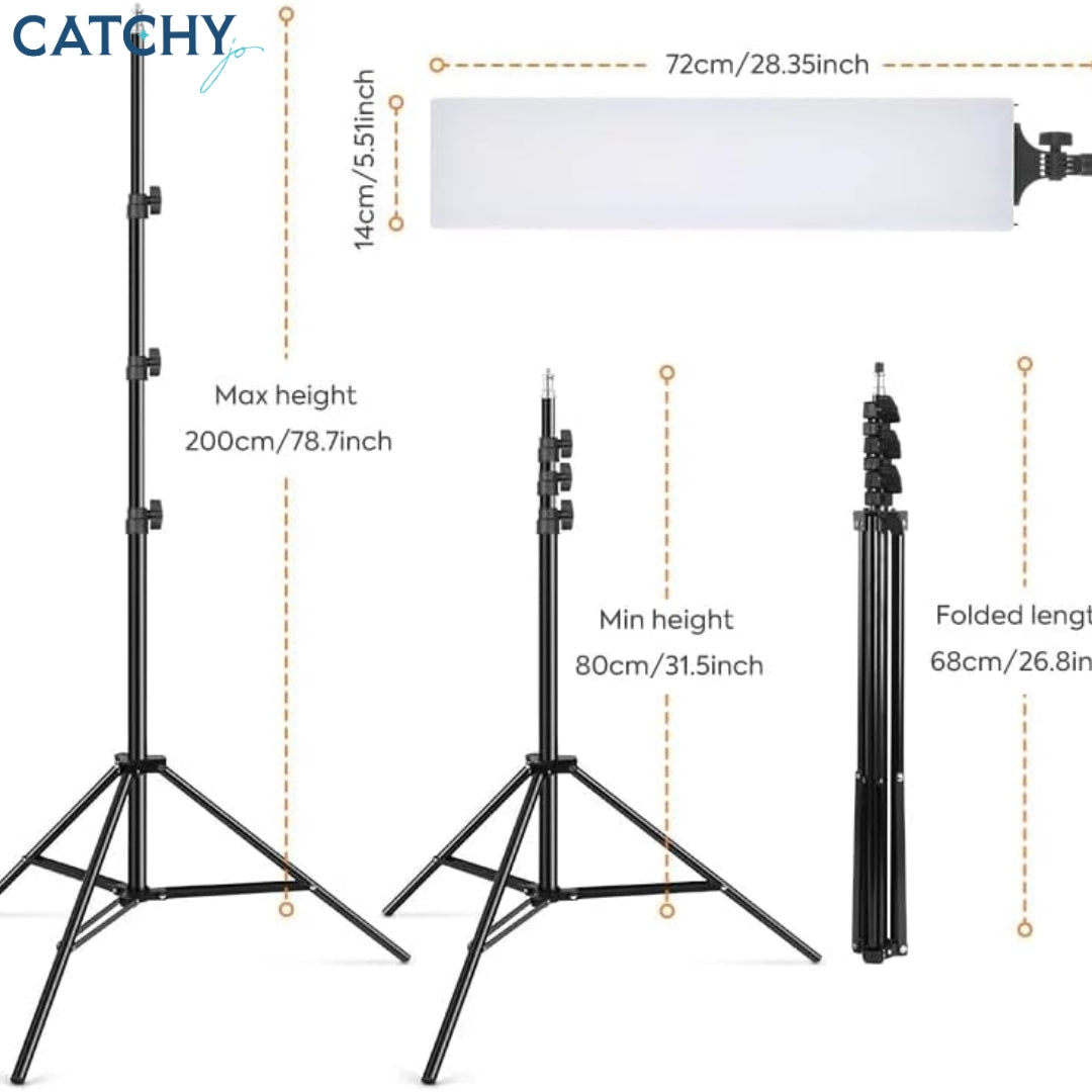 LED Fill Light 3 Lighting Modes Kit