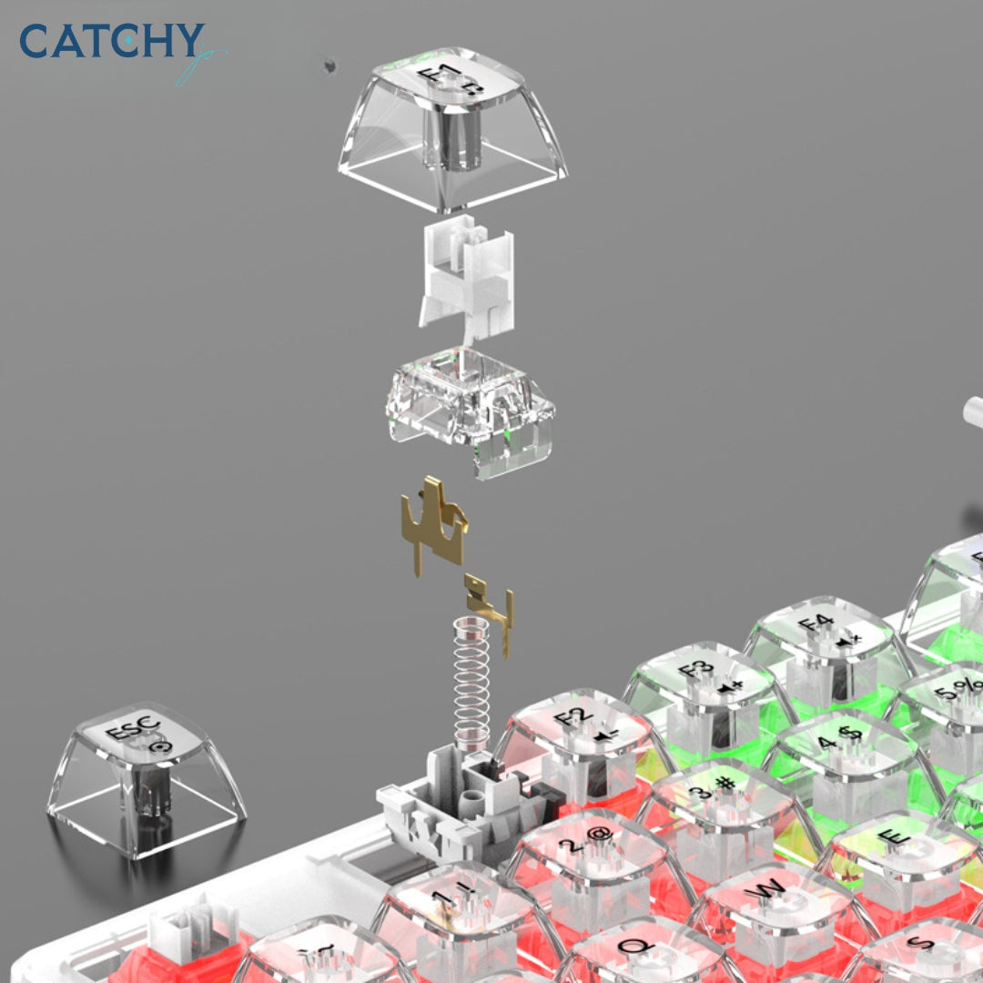 RAIKU L1000 RGB Esports Gaming Keyboard