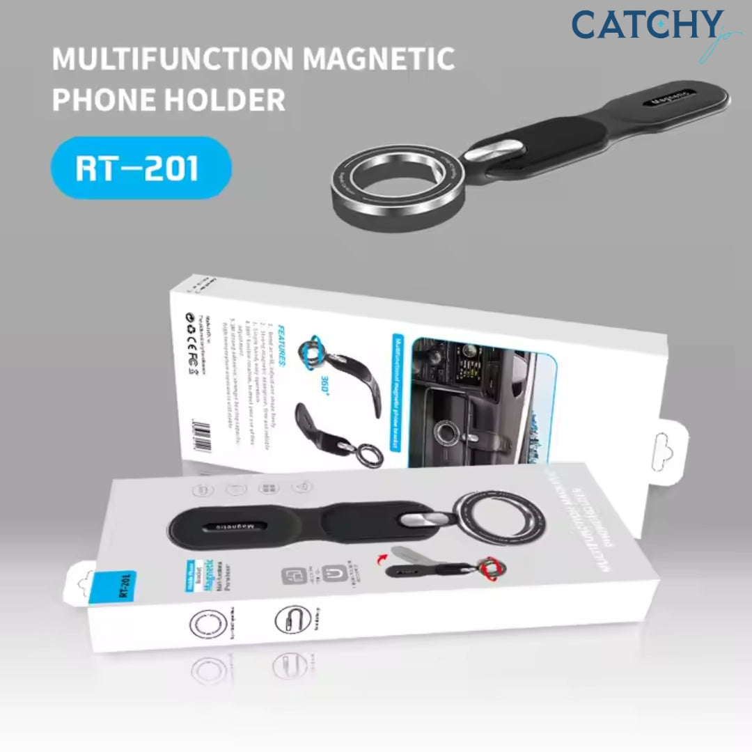 Magnetic Safety & Bendable Car Phone Holder